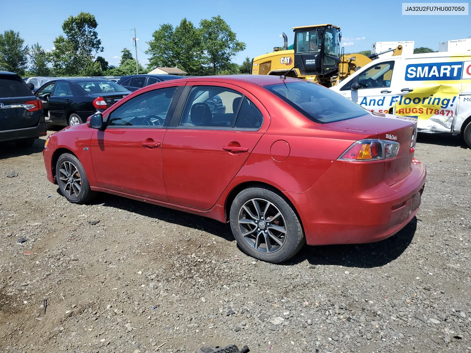 2017 Mitsubishi Lancer Es VIN: JA32U2FU7HU007050 Lot: 62768864