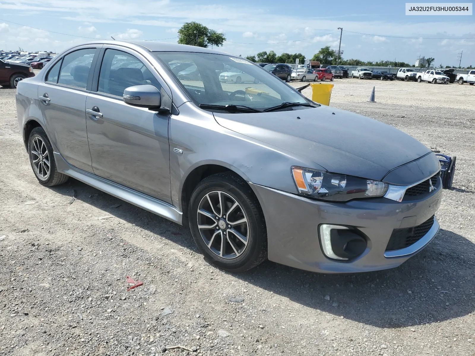 2017 Mitsubishi Lancer Es VIN: JA32U2FU3HU005344 Lot: 63081494