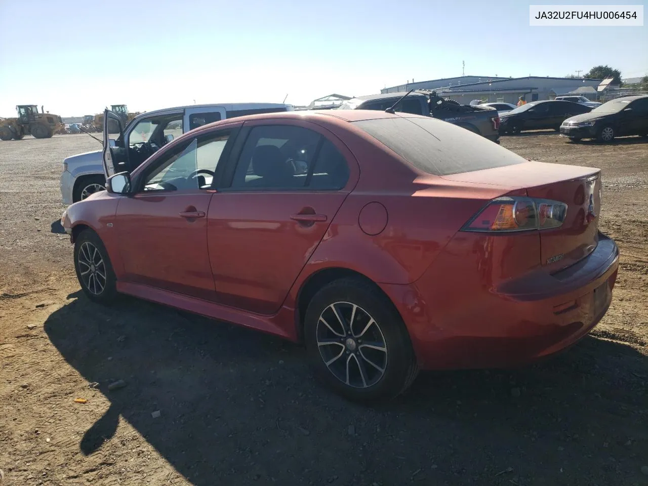 2017 Mitsubishi Lancer Es VIN: JA32U2FU4HU006454 Lot: 66414514