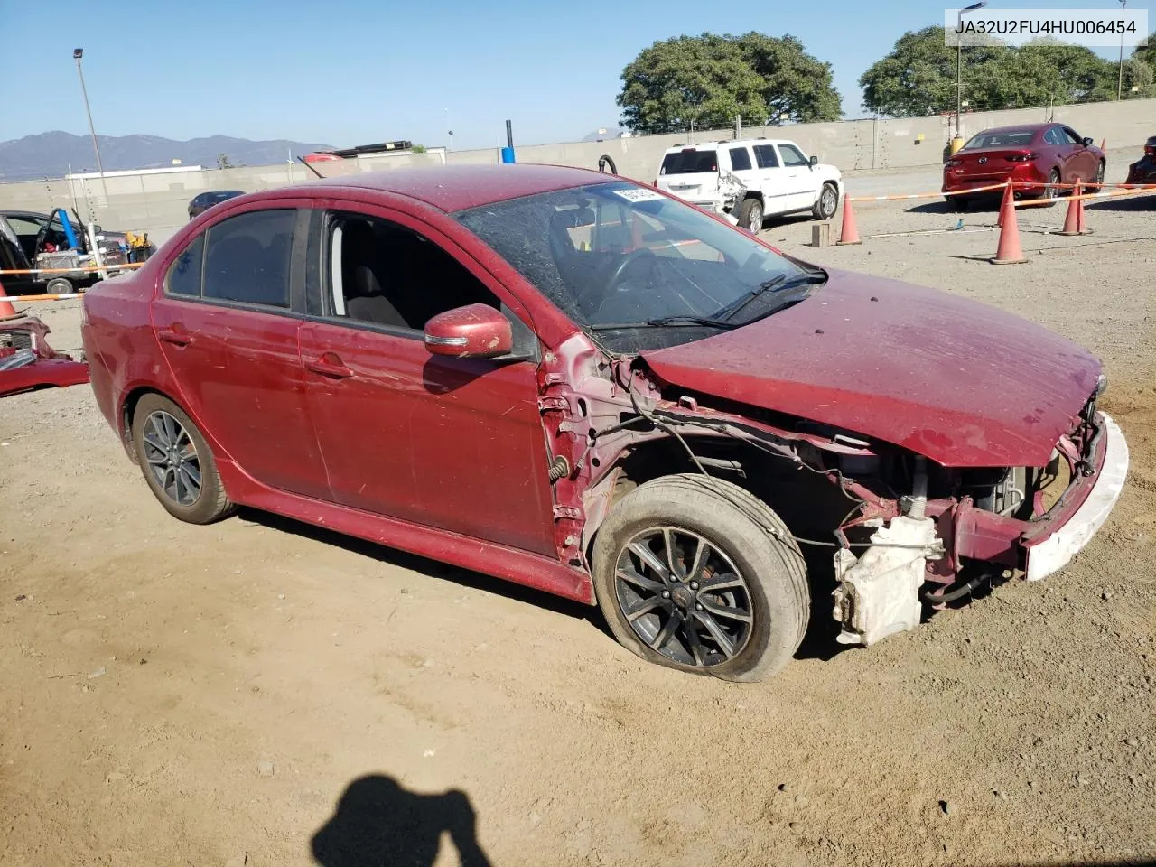 2017 Mitsubishi Lancer Es VIN: JA32U2FU4HU006454 Lot: 66414514