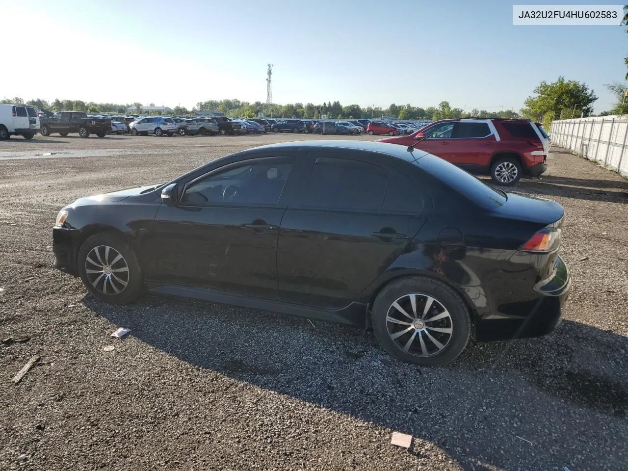 2017 Mitsubishi Lancer Es VIN: JA32U2FU4HU602583 Lot: 66515824