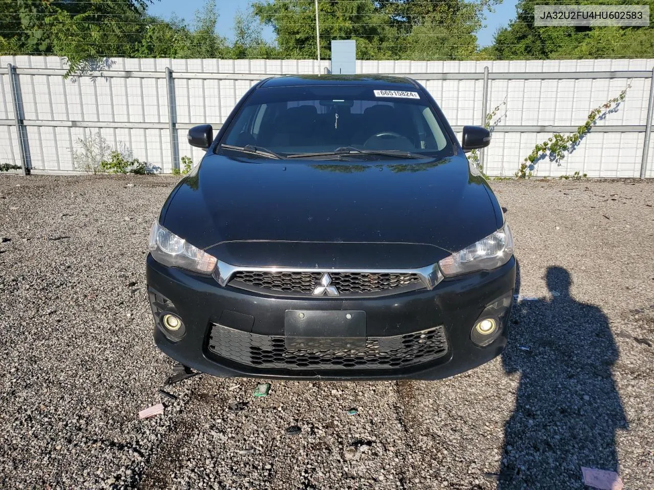 2017 Mitsubishi Lancer Es VIN: JA32U2FU4HU602583 Lot: 66515824