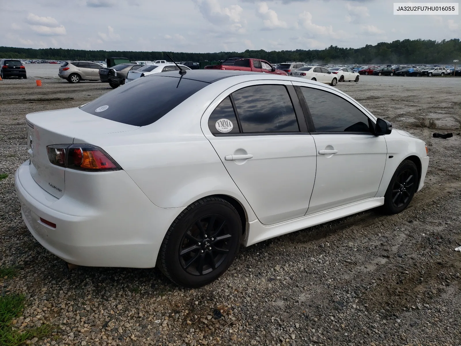 2017 Mitsubishi Lancer Es VIN: JA32U2FU7HU016055 Lot: 66965014