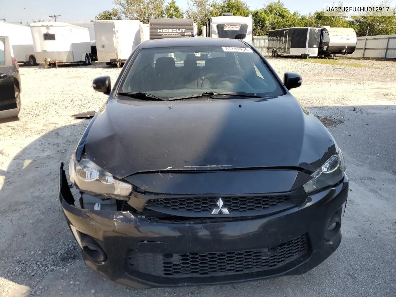 2017 Mitsubishi Lancer Es VIN: JA32U2FU4HU012917 Lot: 67781954