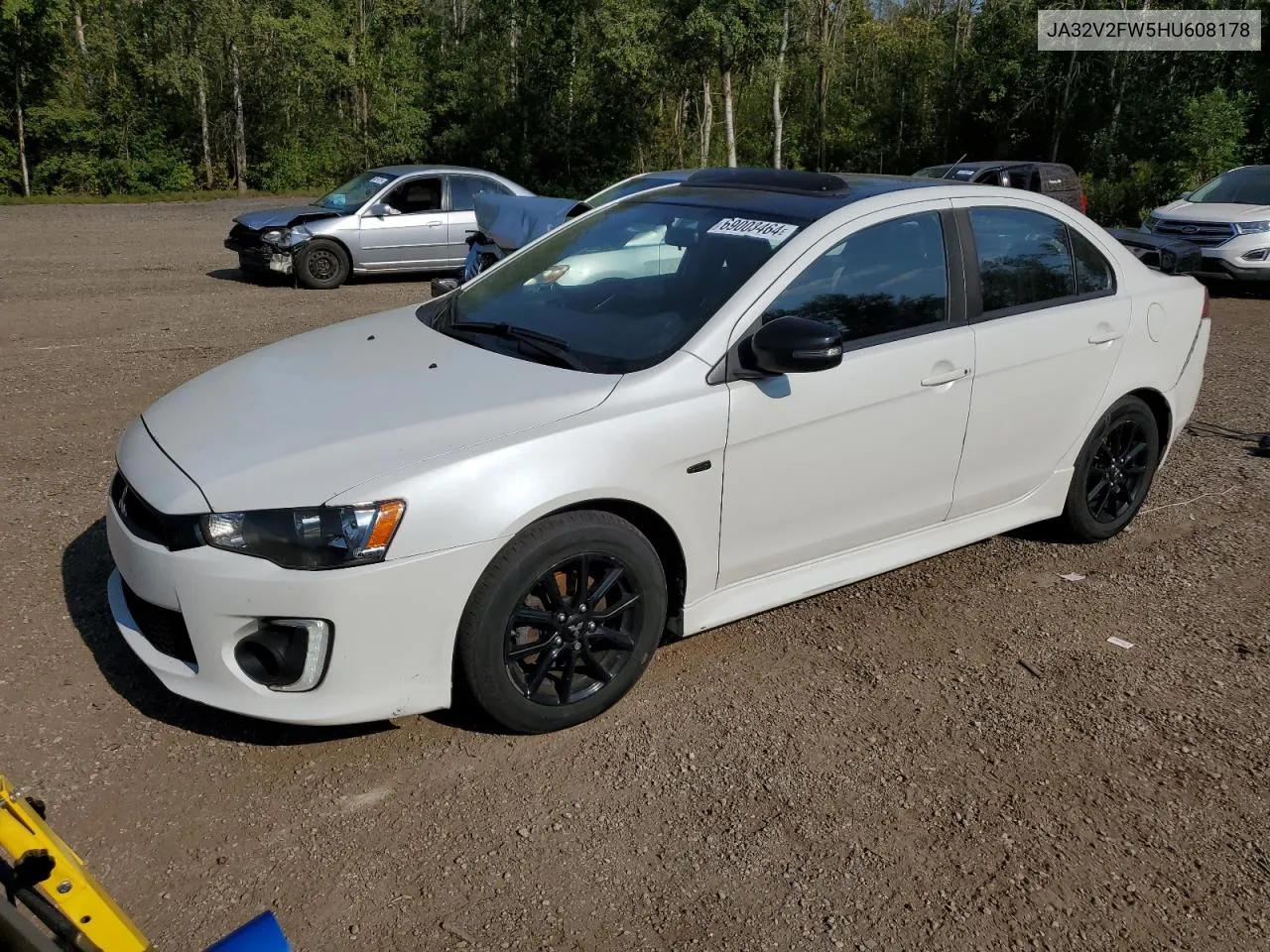 2017 Mitsubishi Lancer Es VIN: JA32V2FW5HU608178 Lot: 69003464