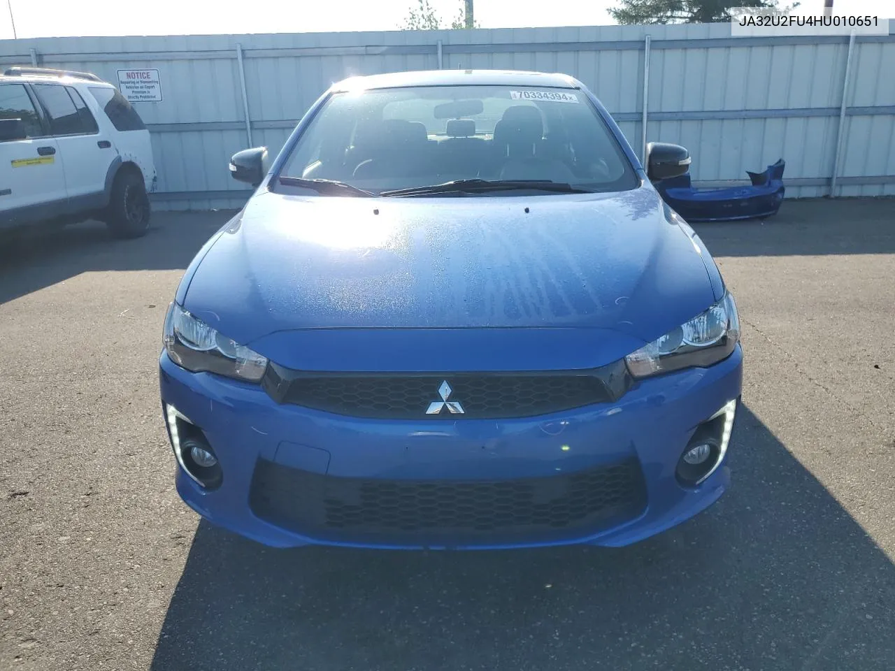 JA32U2FU4HU010651 2017 Mitsubishi Lancer Es