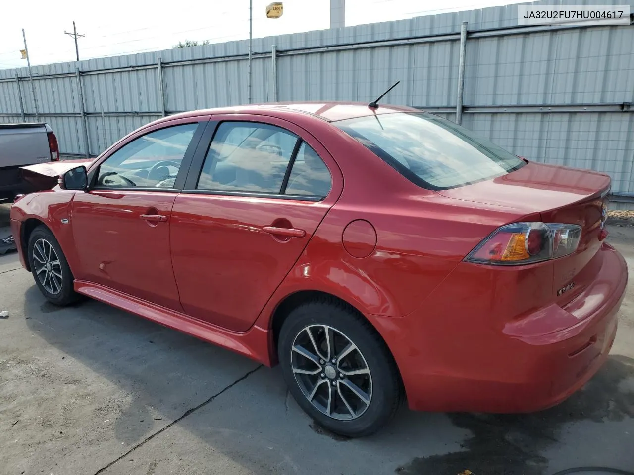 2017 Mitsubishi Lancer Es VIN: JA32U2FU7HU004617 Lot: 70655914