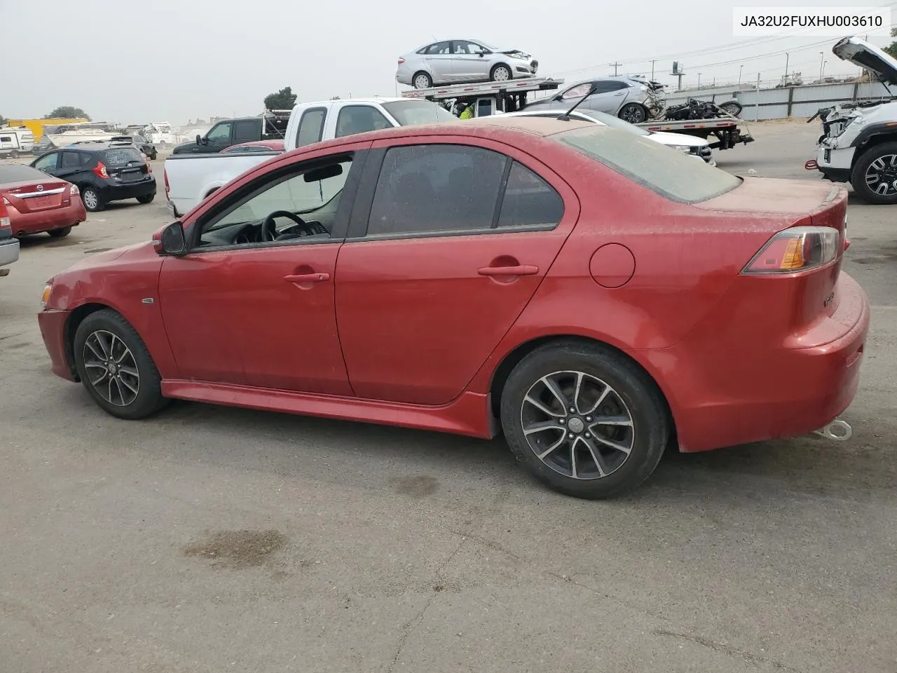 2017 Mitsubishi Lancer Es VIN: JA32U2FUXHU003610 Lot: 71280804