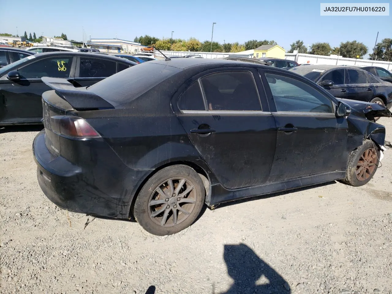 2017 Mitsubishi Lancer Es VIN: JA32U2FU7HU016220 Lot: 71473644