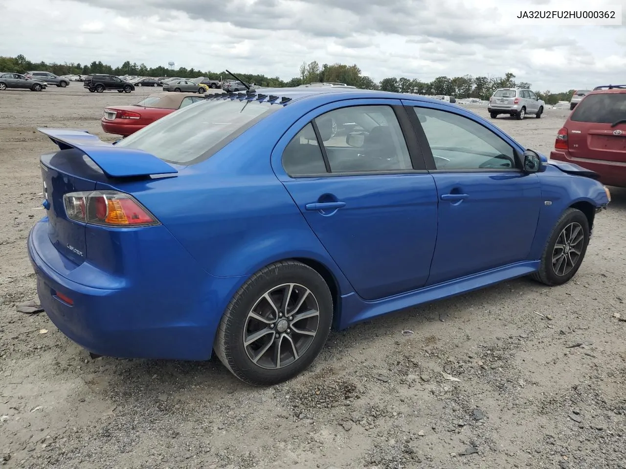 2017 Mitsubishi Lancer Es VIN: JA32U2FU2HU000362 Lot: 71821724