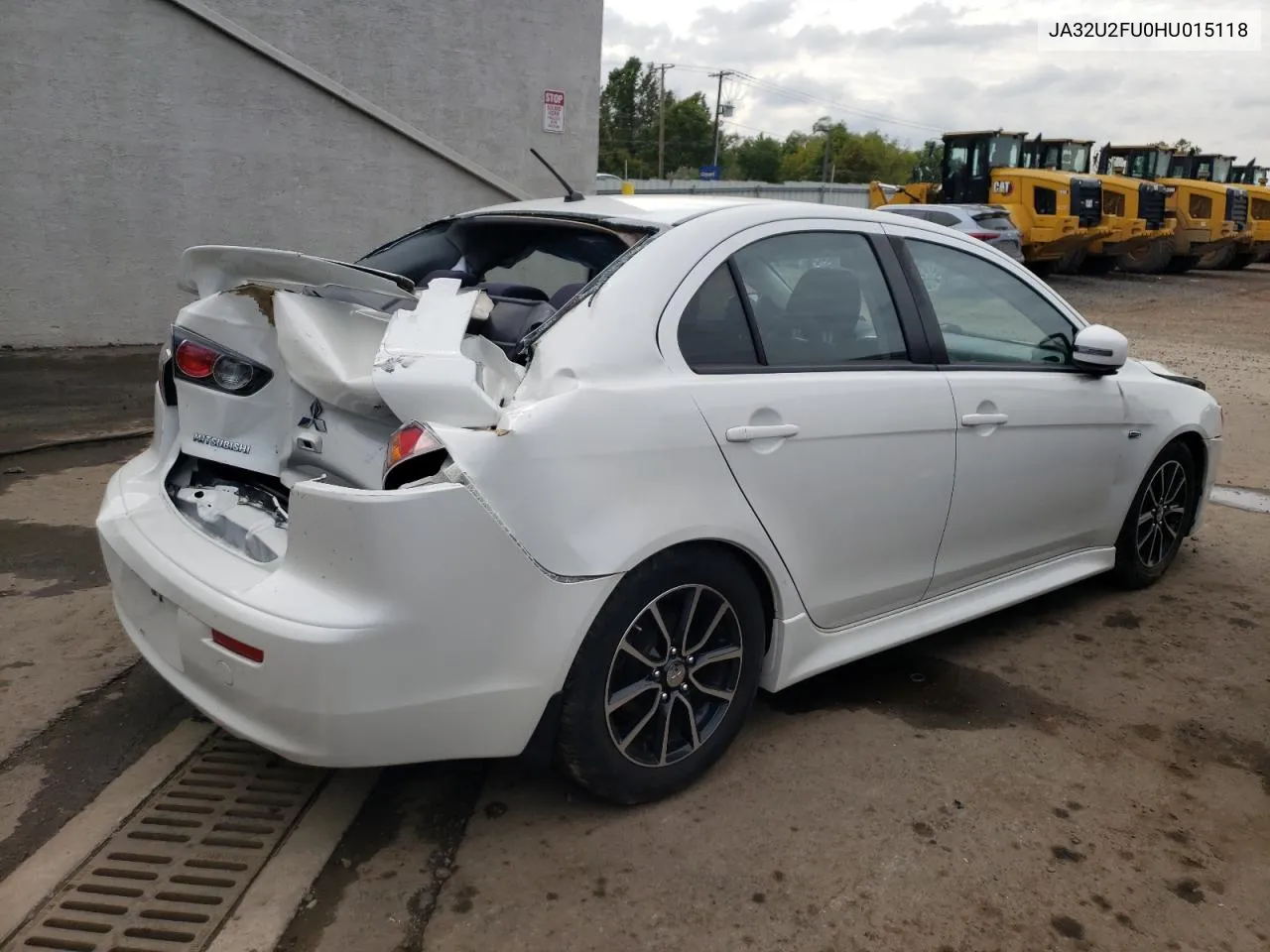 2017 Mitsubishi Lancer Es VIN: JA32U2FU0HU015118 Lot: 73926434