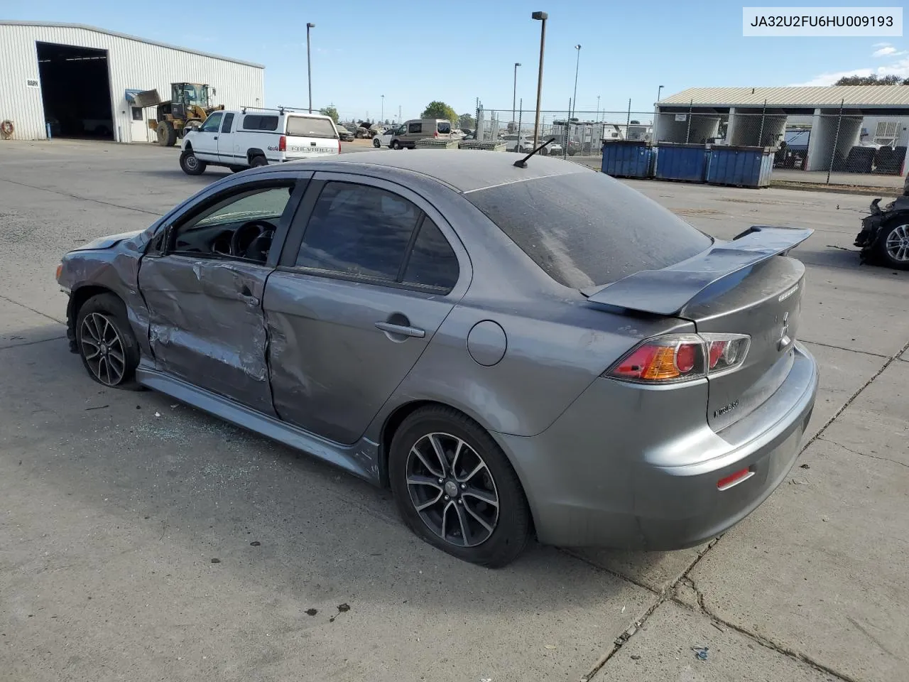 2017 Mitsubishi Lancer Es VIN: JA32U2FU6HU009193 Lot: 74150094