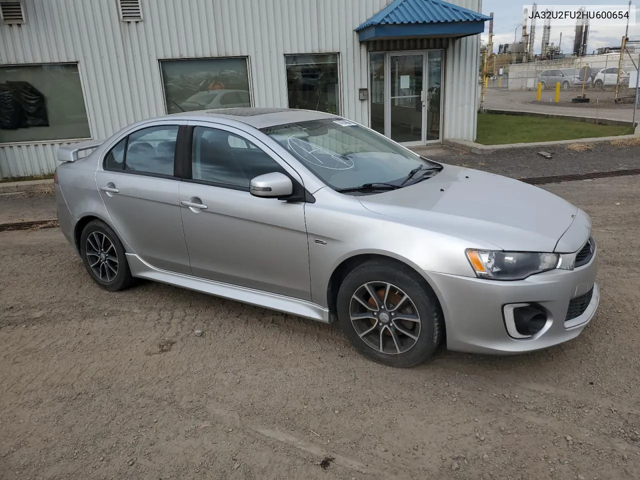 2017 Mitsubishi Lancer Es VIN: JA32U2FU2HU600654 Lot: 74574904