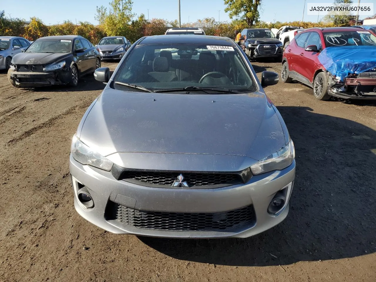 2017 Mitsubishi Lancer Es VIN: JA32V2FWXHU607656 Lot: 76675844