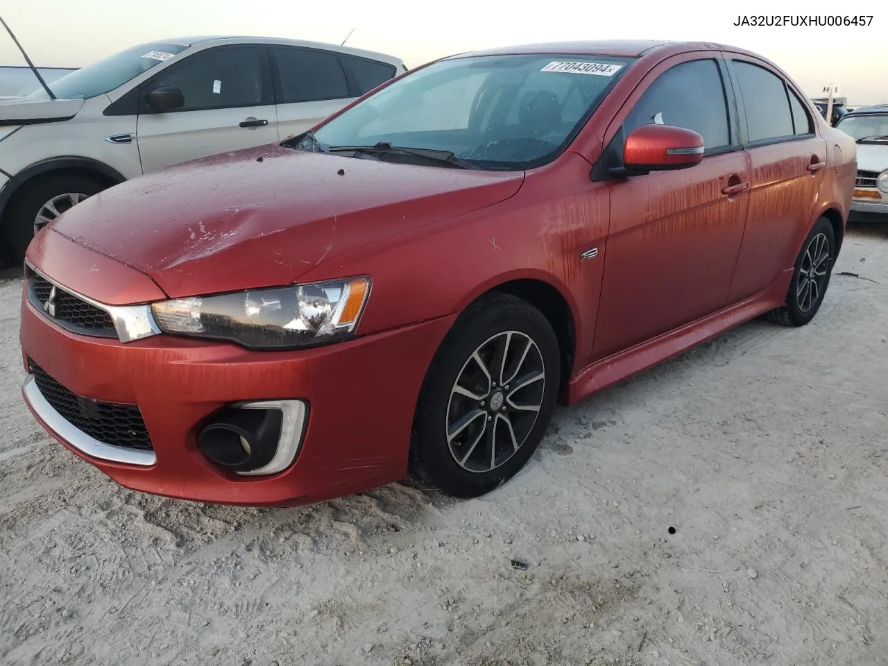 2017 Mitsubishi Lancer Es VIN: JA32U2FUXHU006457 Lot: 77043094