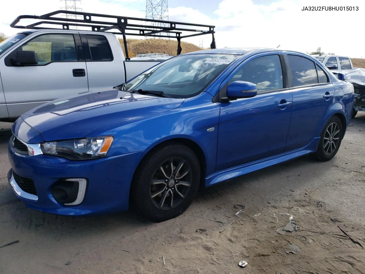 2017 Mitsubishi Lancer Es VIN: JA32U2FU8HU015013 Lot: 78552224