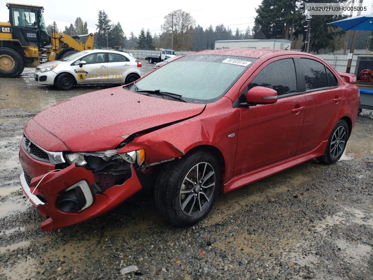 2017 Mitsubishi Lancer Es VIN: JA32U2FU3HU005005 Lot: 78702074