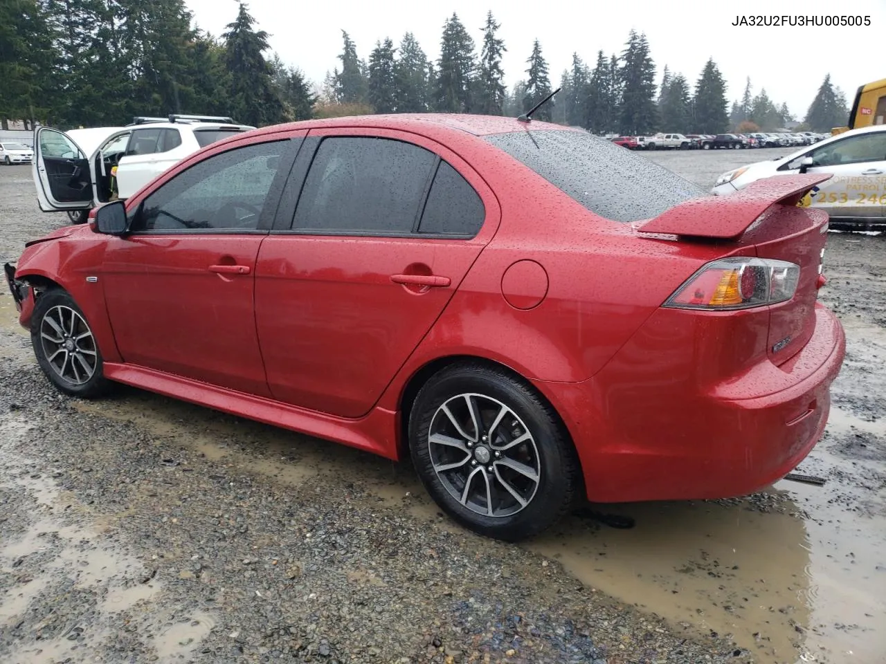 2017 Mitsubishi Lancer Es VIN: JA32U2FU3HU005005 Lot: 78702074