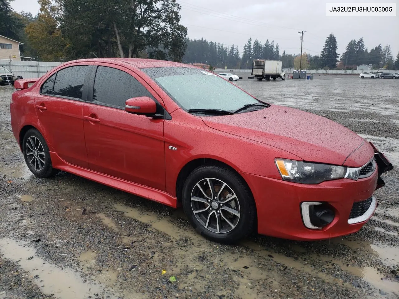 2017 Mitsubishi Lancer Es VIN: JA32U2FU3HU005005 Lot: 78702074