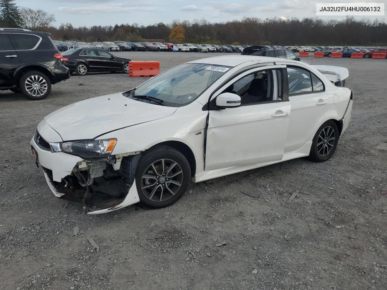 2017 Mitsubishi Lancer Es VIN: JA32U2FU4HU006132 Lot: 79801074