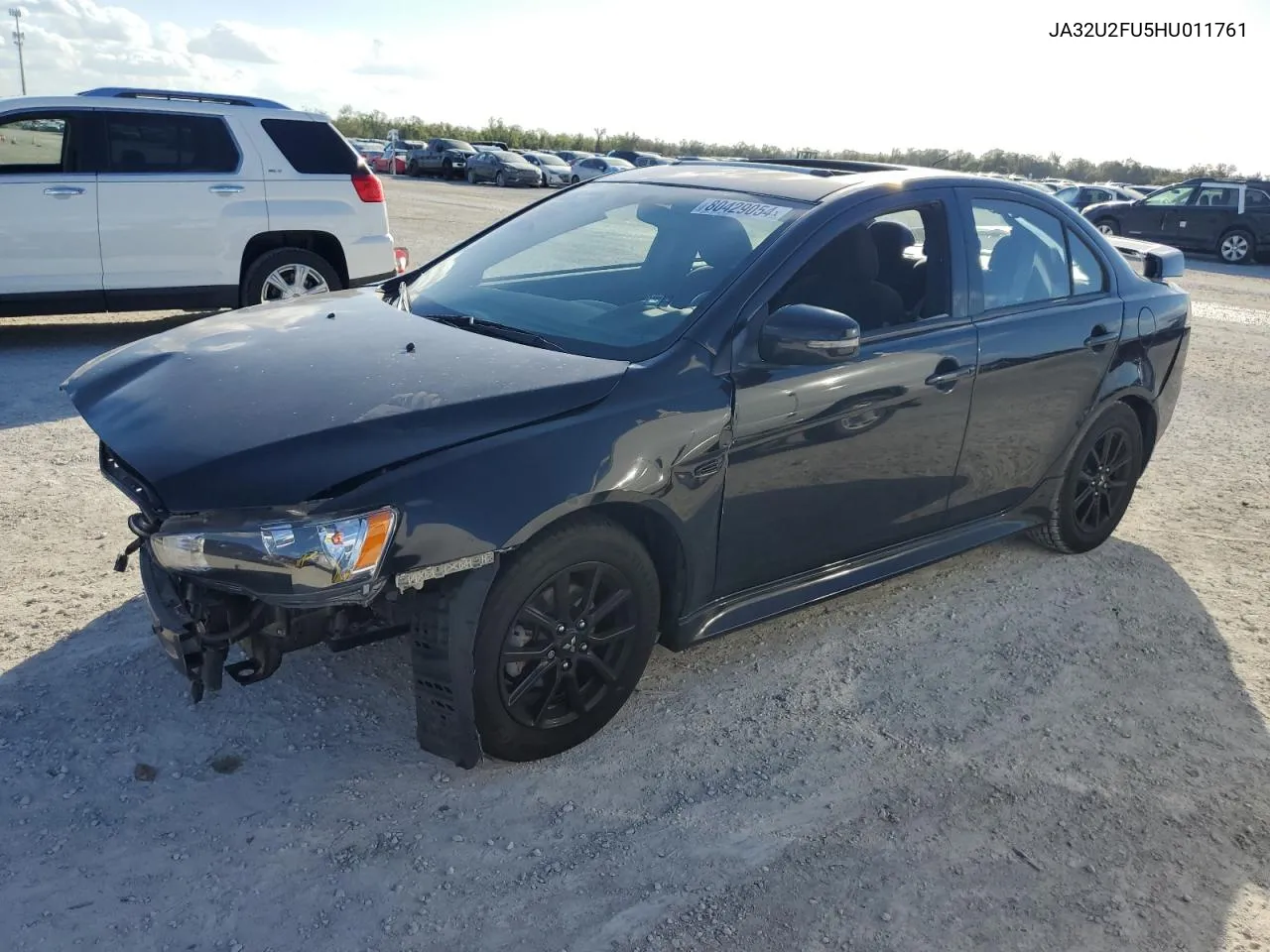 2017 Mitsubishi Lancer Es VIN: JA32U2FU5HU011761 Lot: 80429054