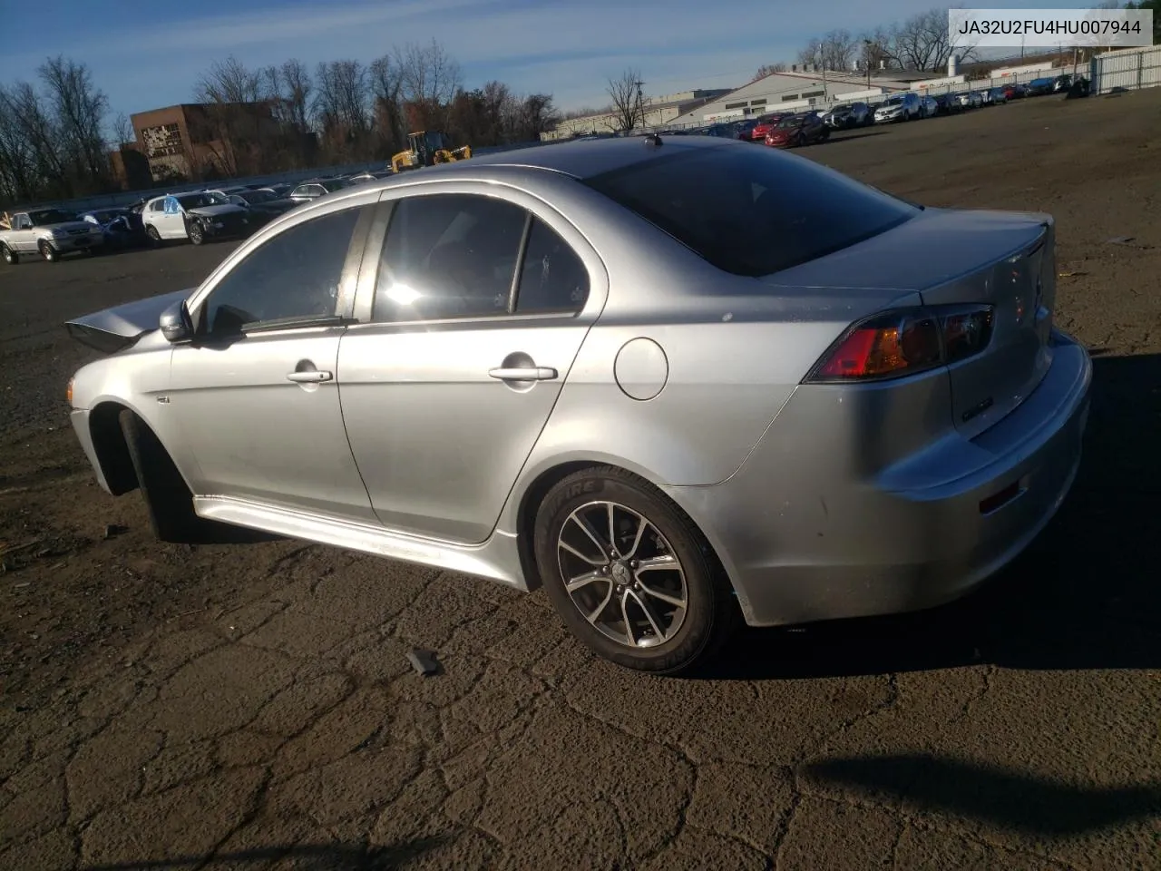 2017 Mitsubishi Lancer Es VIN: JA32U2FU4HU007944 Lot: 80720234