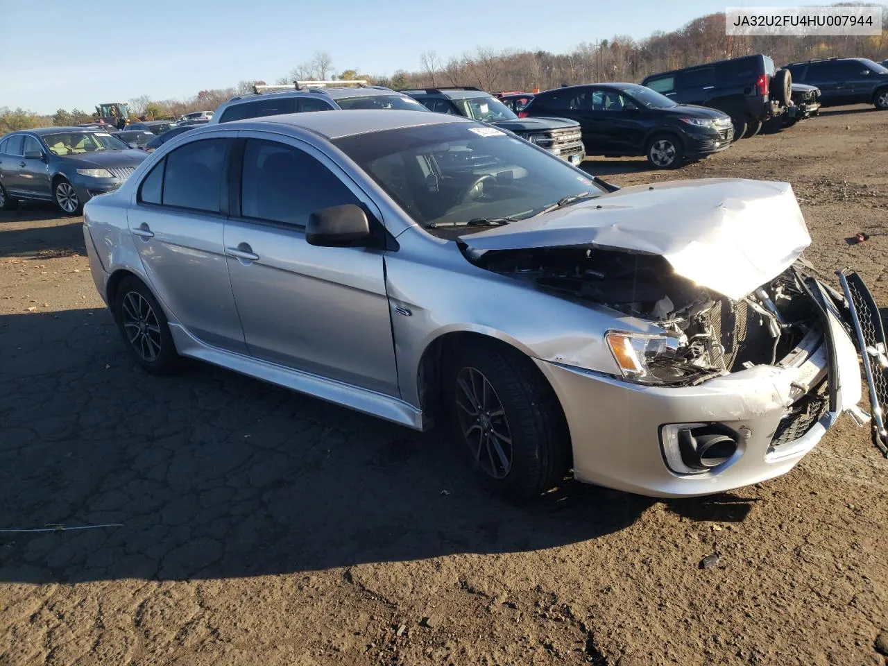 2017 Mitsubishi Lancer Es VIN: JA32U2FU4HU007944 Lot: 80720234