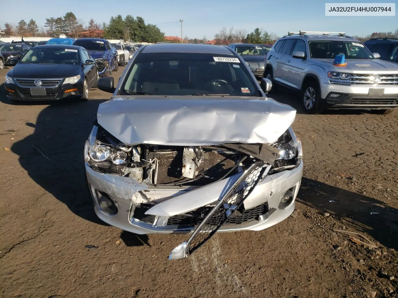 2017 Mitsubishi Lancer Es VIN: JA32U2FU4HU007944 Lot: 80720234