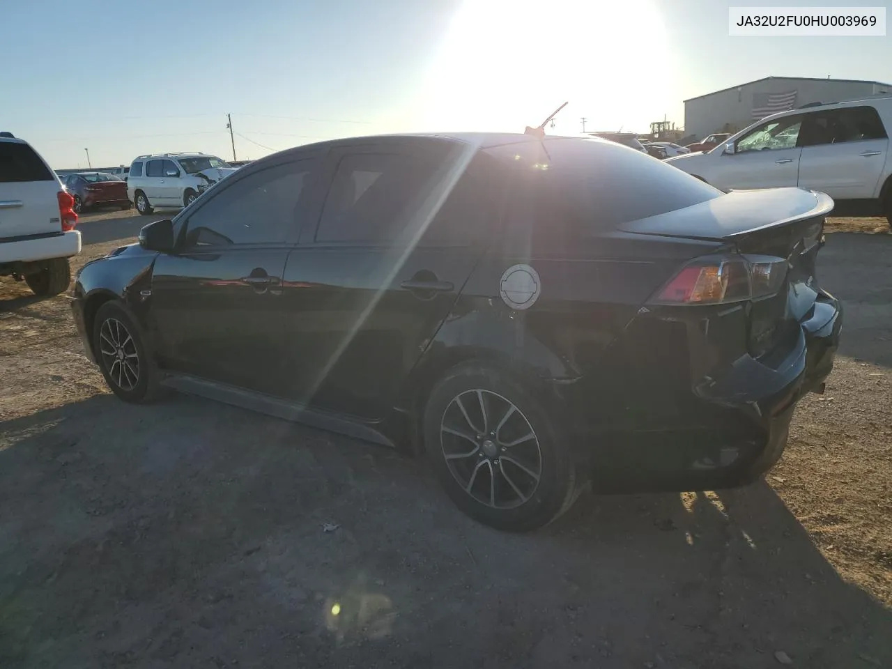 2017 Mitsubishi Lancer Es VIN: JA32U2FU0HU003969 Lot: 81140194