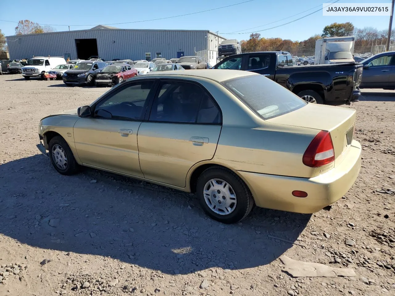 1997 Mitsubishi Mirage Ls VIN: JA3AY36A9VU027615 Lot: 77401214