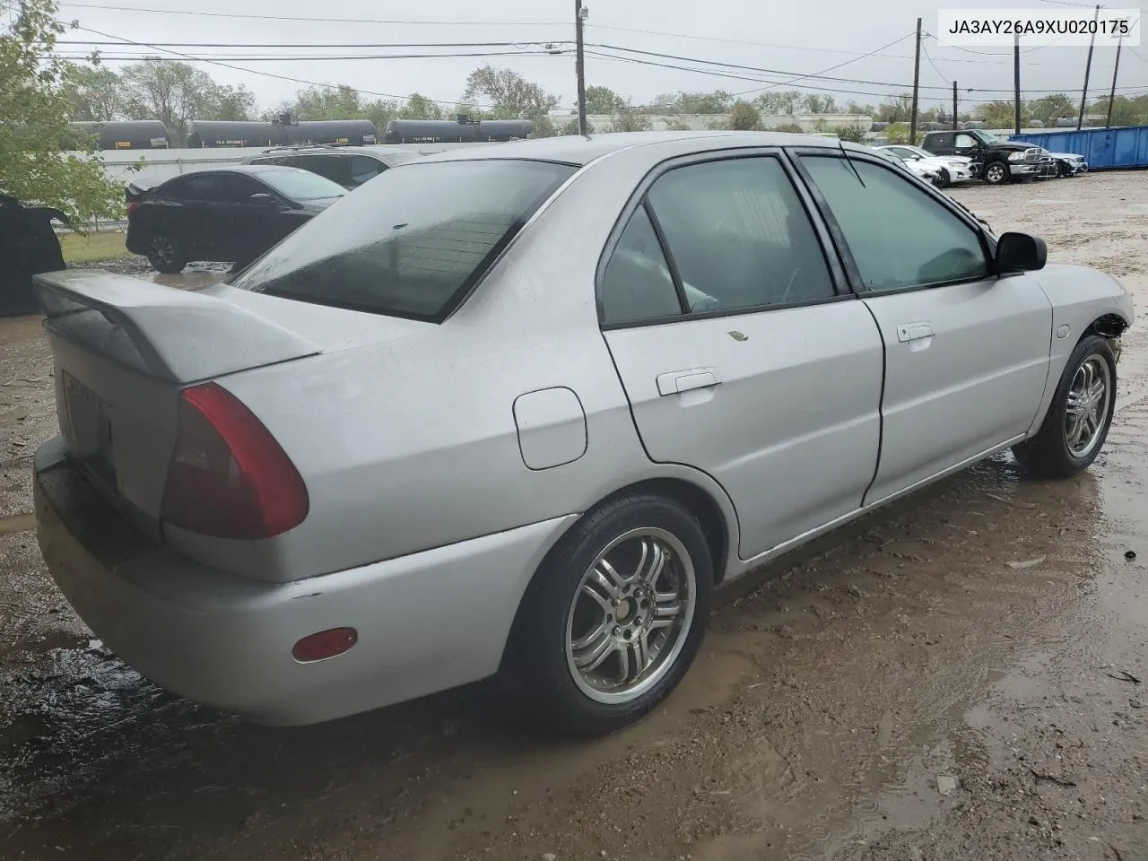 1999 Mitsubishi Mirage De VIN: JA3AY26A9XU020175 Lot: 78718613