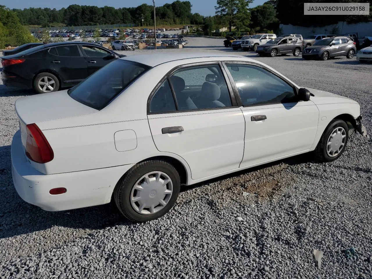 2001 Mitsubishi Mirage Es VIN: JA3AY26C91U029158 Lot: 67114724