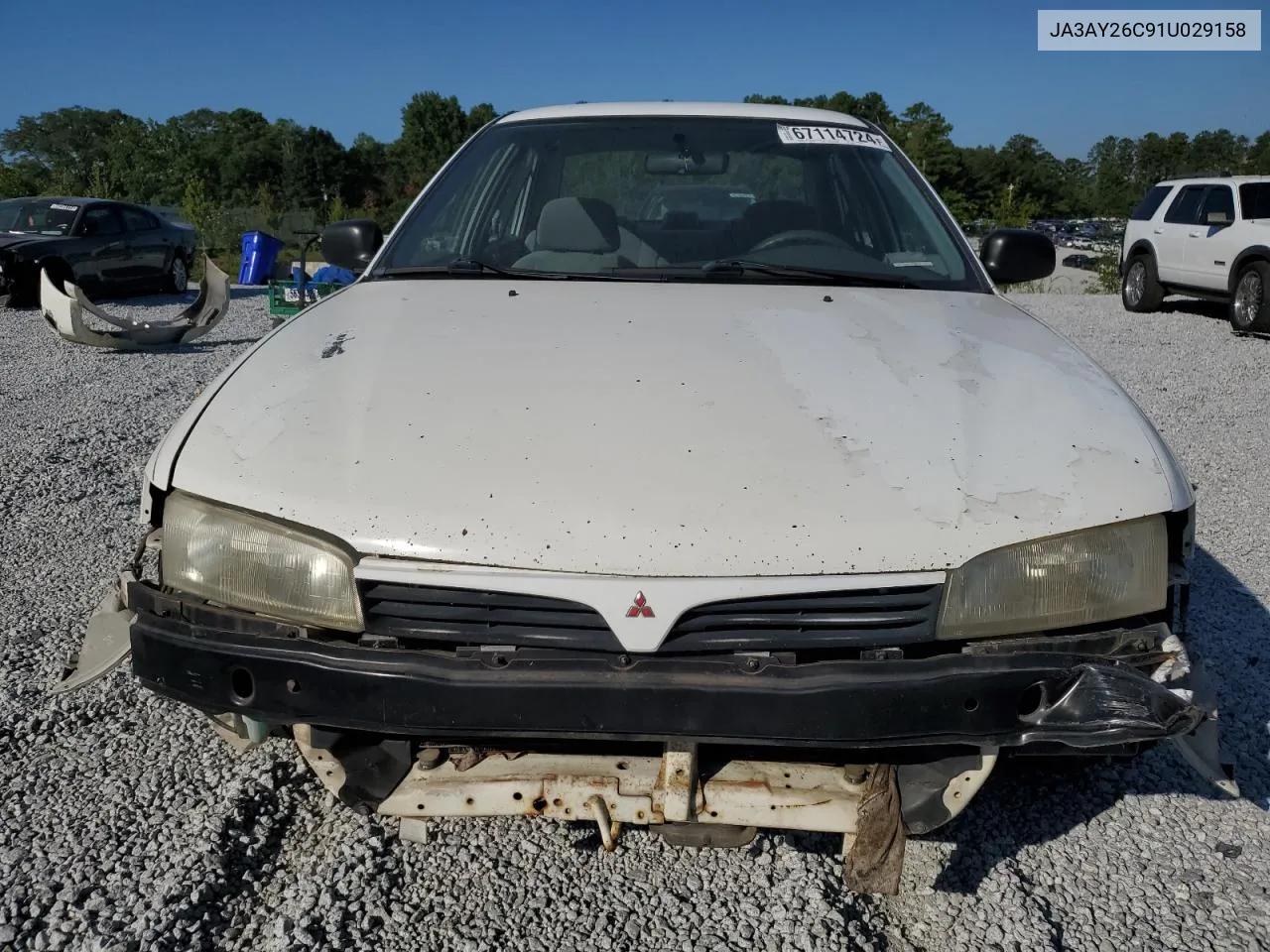 2001 Mitsubishi Mirage Es VIN: JA3AY26C91U029158 Lot: 67114724