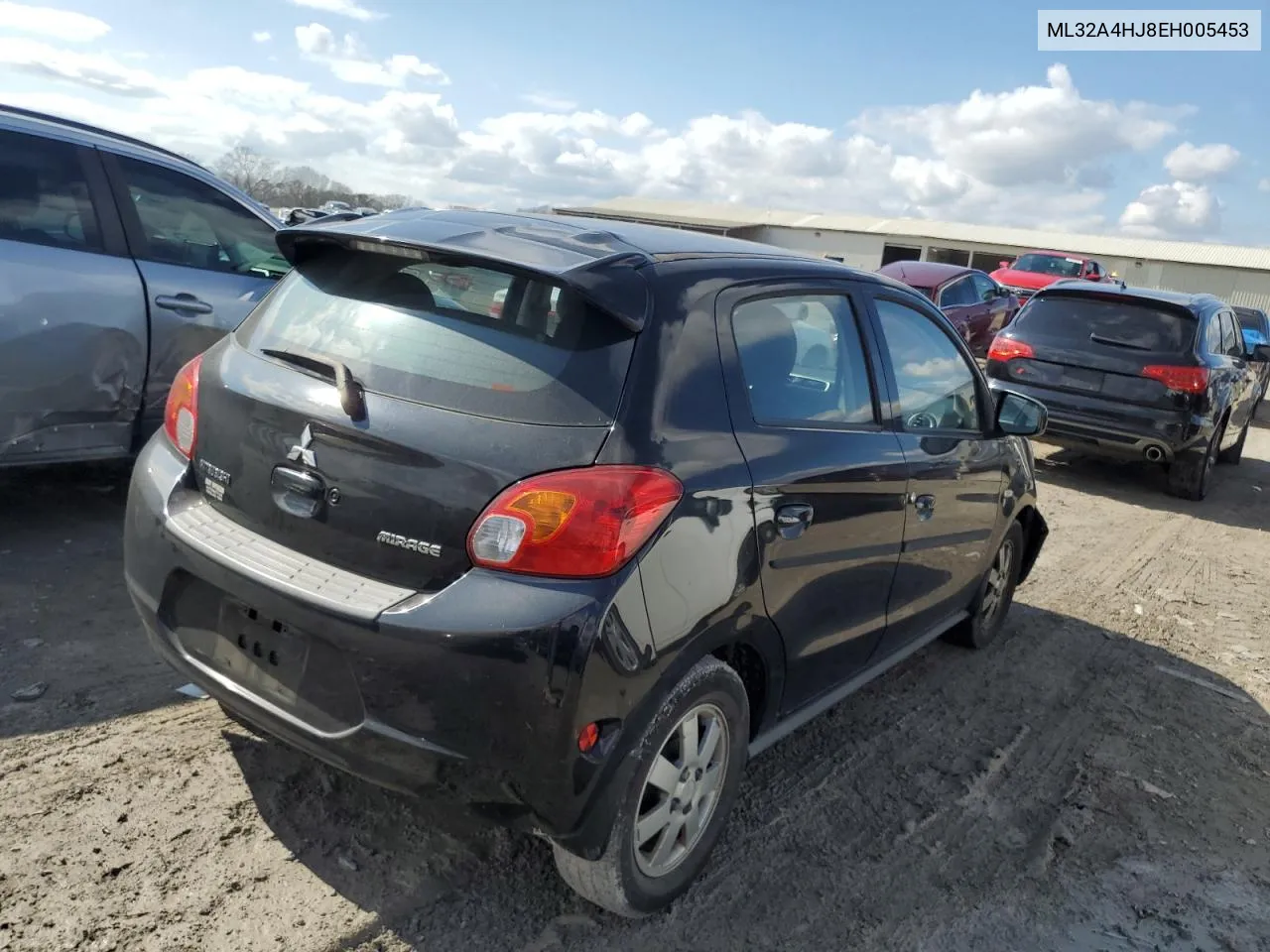 2014 Mitsubishi Mirage Es VIN: ML32A4HJ8EH005453 Lot: 45542344