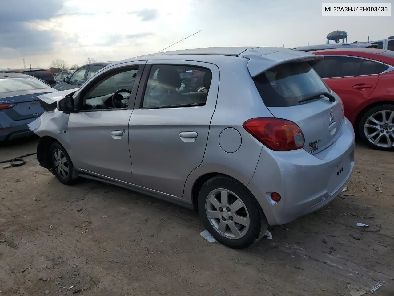 2014 Mitsubishi Mirage De VIN: ML32A3HJ4EH003435 Lot: 51068634