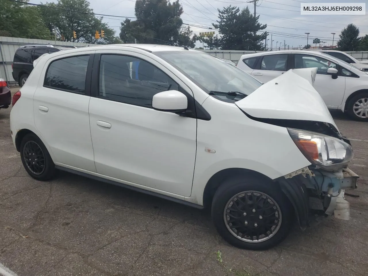 2014 Mitsubishi Mirage De VIN: ML32A3HJ6EH009298 Lot: 67726444