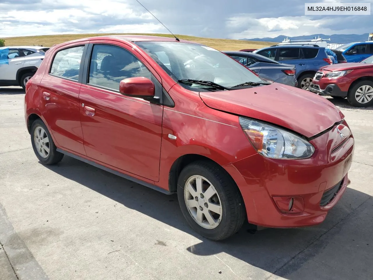 ML32A4HJ9EH016848 2014 Mitsubishi Mirage Es