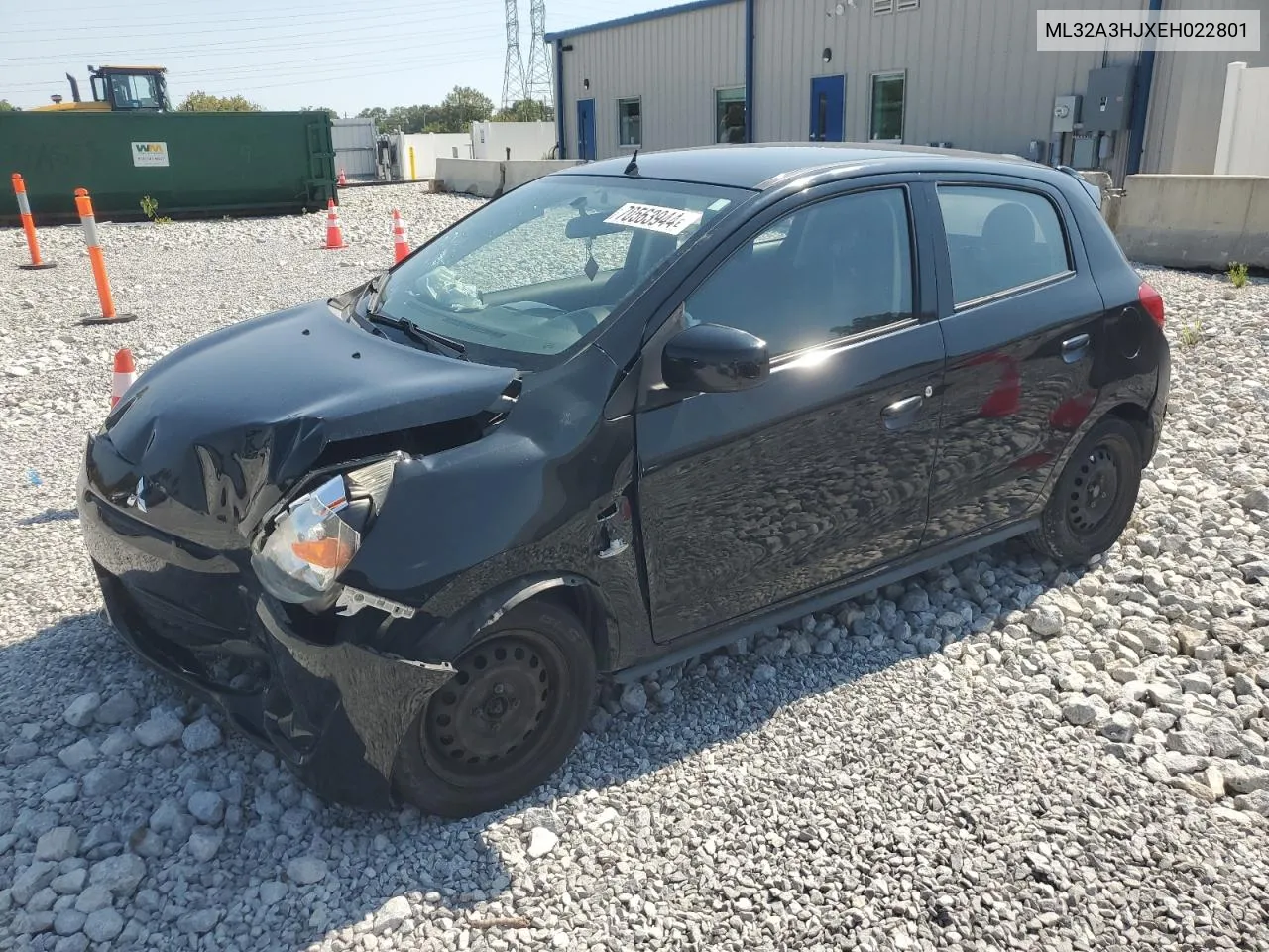 2014 Mitsubishi Mirage De VIN: ML32A3HJXEH022801 Lot: 70563944