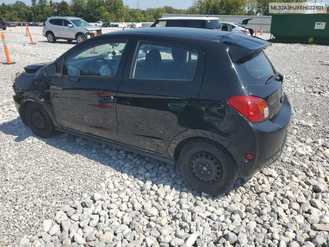 2014 Mitsubishi Mirage De VIN: ML32A3HJXEH022801 Lot: 70563944