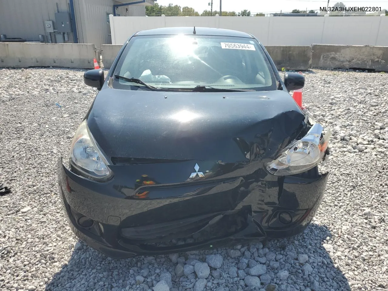 2014 Mitsubishi Mirage De VIN: ML32A3HJXEH022801 Lot: 70563944