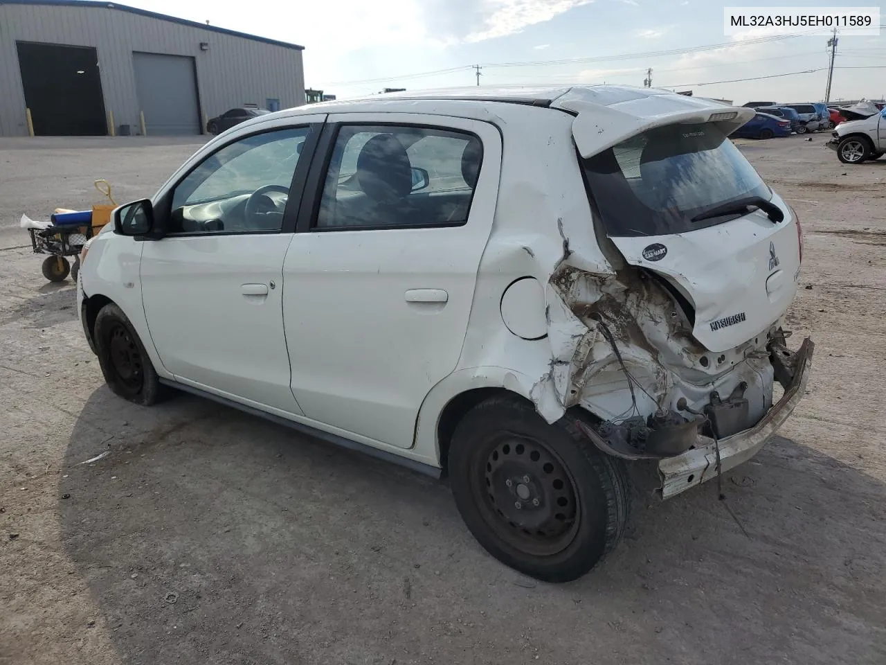 2014 Mitsubishi Mirage De VIN: ML32A3HJ5EH011589 Lot: 75492074