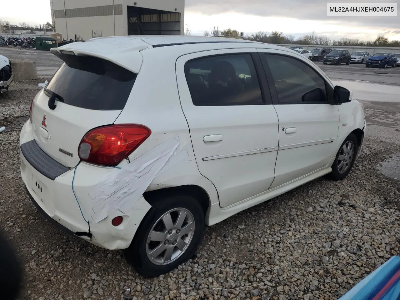 2014 Mitsubishi Mirage Es VIN: ML32A4HJXEH004675 Lot: 78789754