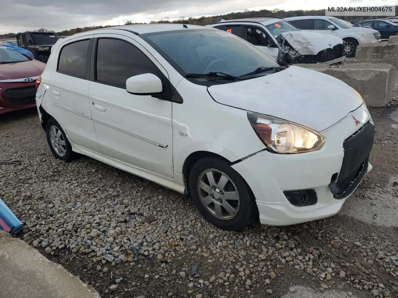 2014 Mitsubishi Mirage Es VIN: ML32A4HJXEH004675 Lot: 78789754