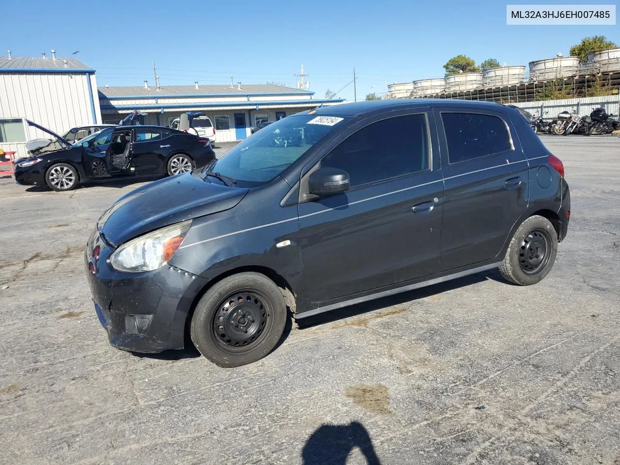 2014 Mitsubishi Mirage De VIN: ML32A3HJ6EH007485 Lot: 78925184