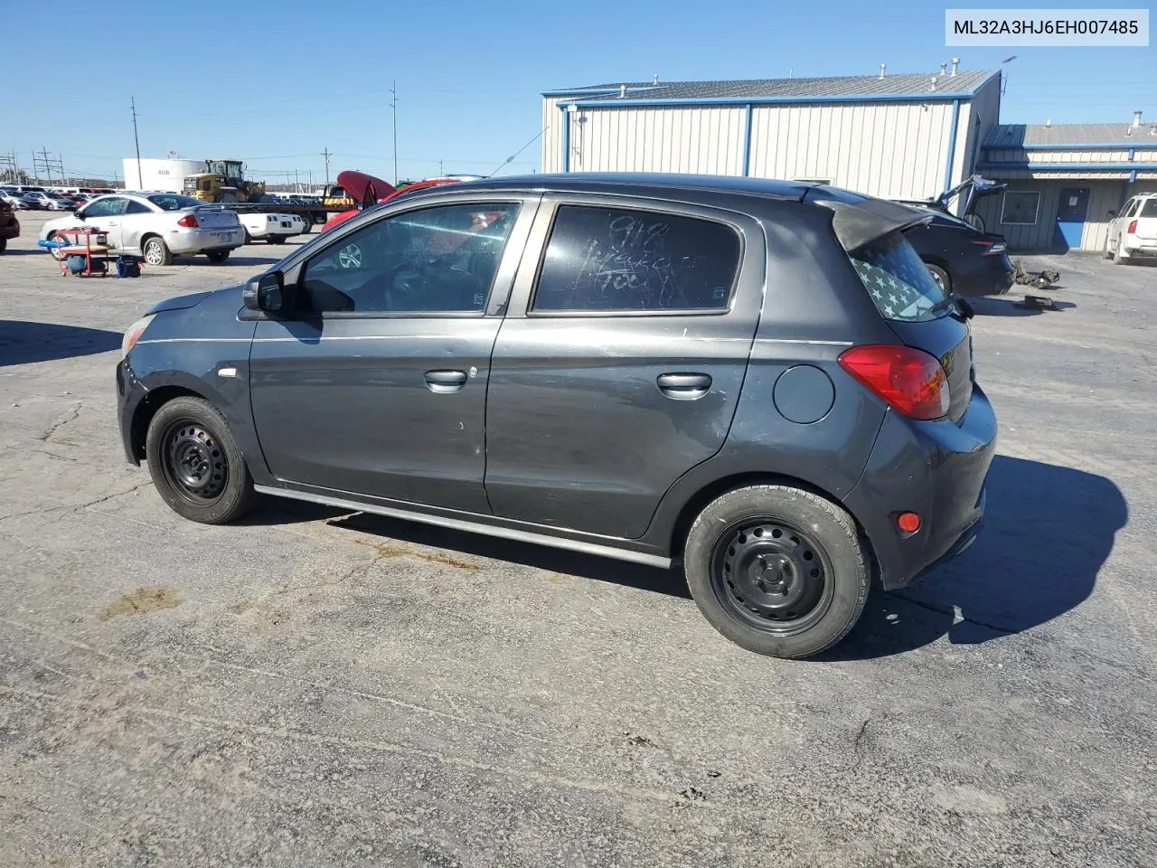 2014 Mitsubishi Mirage De VIN: ML32A3HJ6EH007485 Lot: 78925184