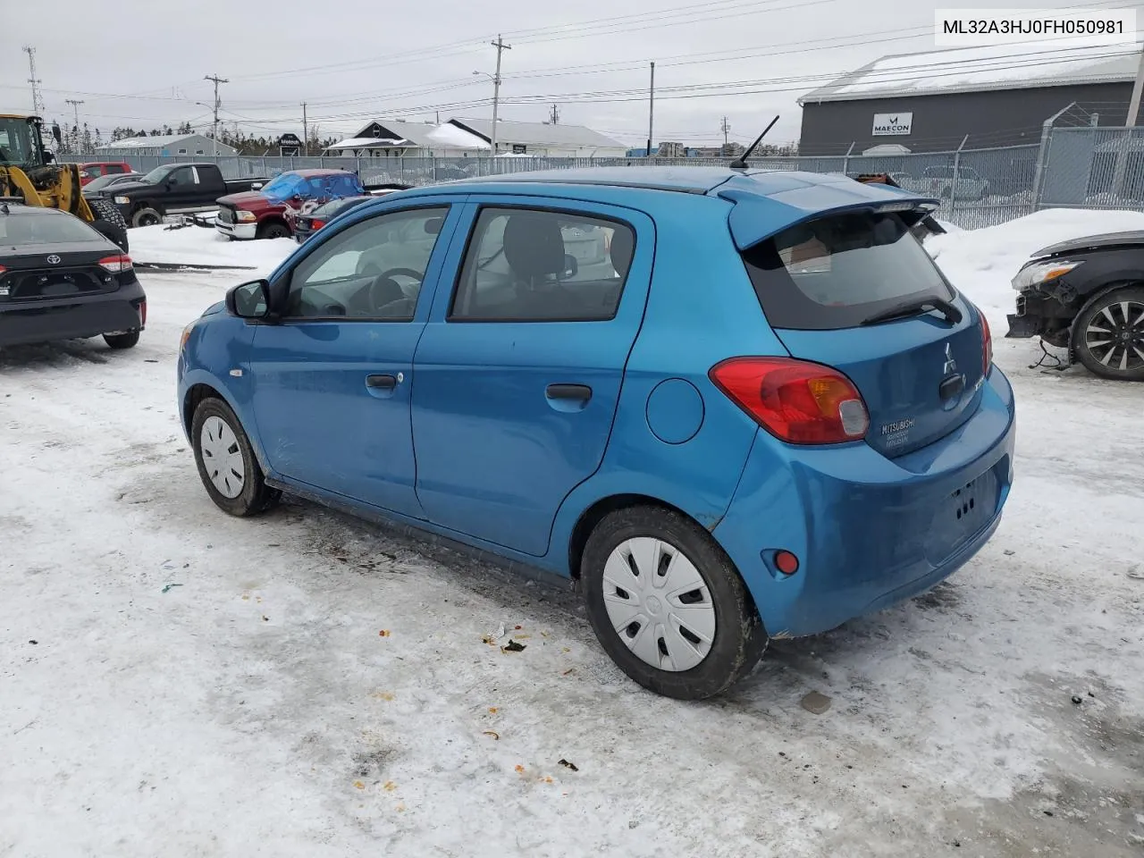 ML32A3HJ0FH050981 2015 Mitsubishi Mirage De