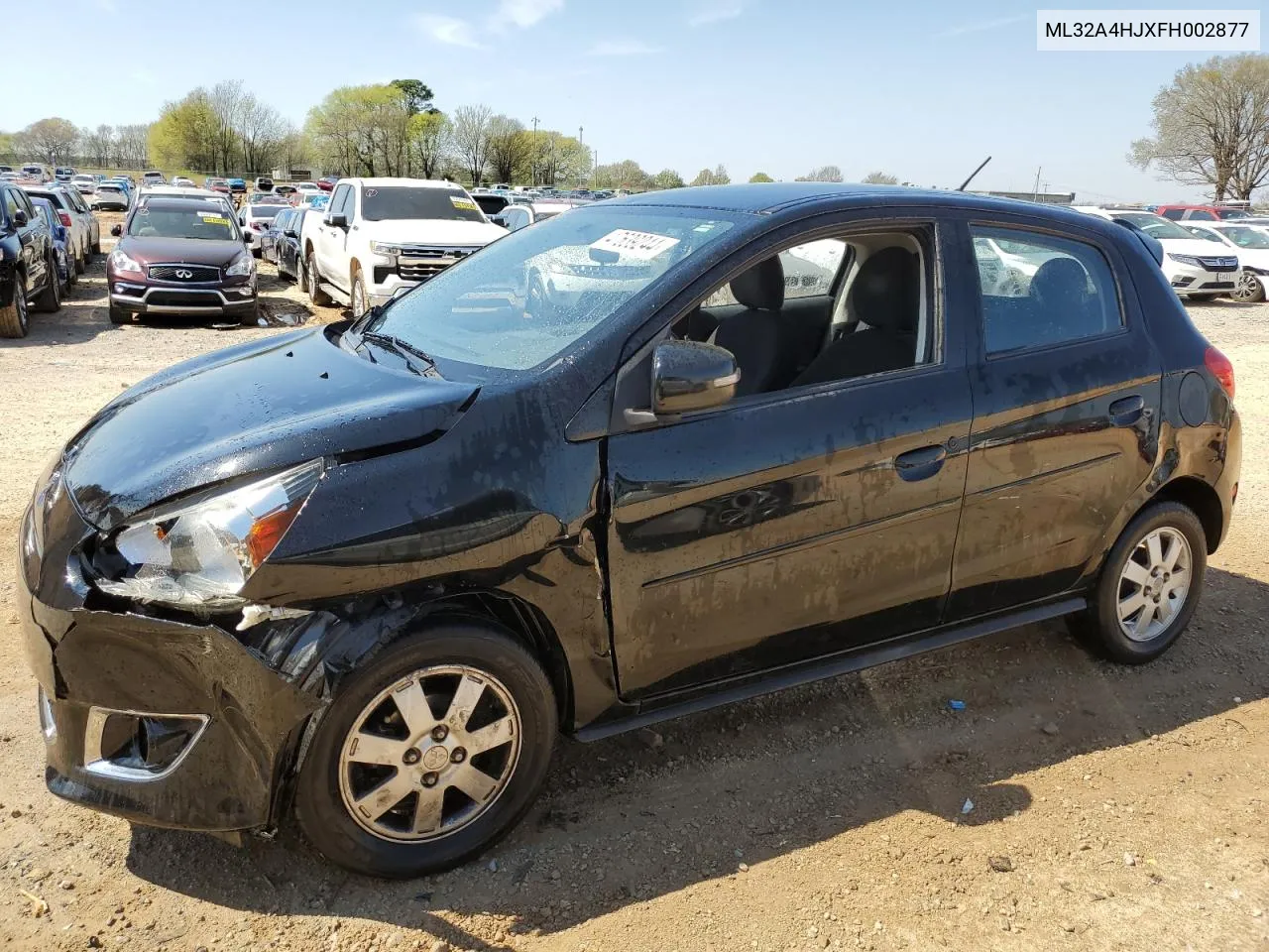 2015 Mitsubishi Mirage Es VIN: ML32A4HJXFH002877 Lot: 47639244