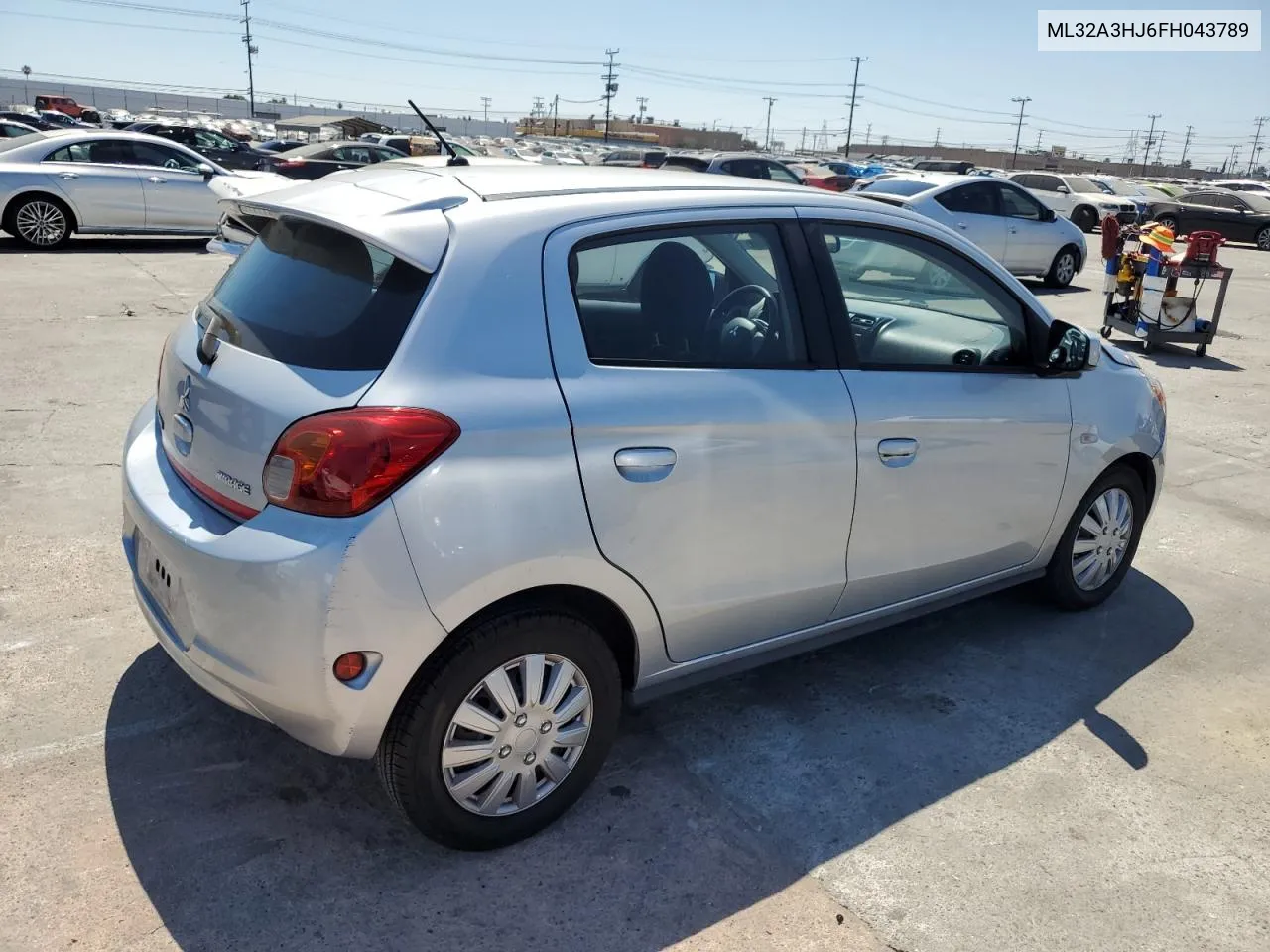 ML32A3HJ6FH043789 2015 Mitsubishi Mirage De