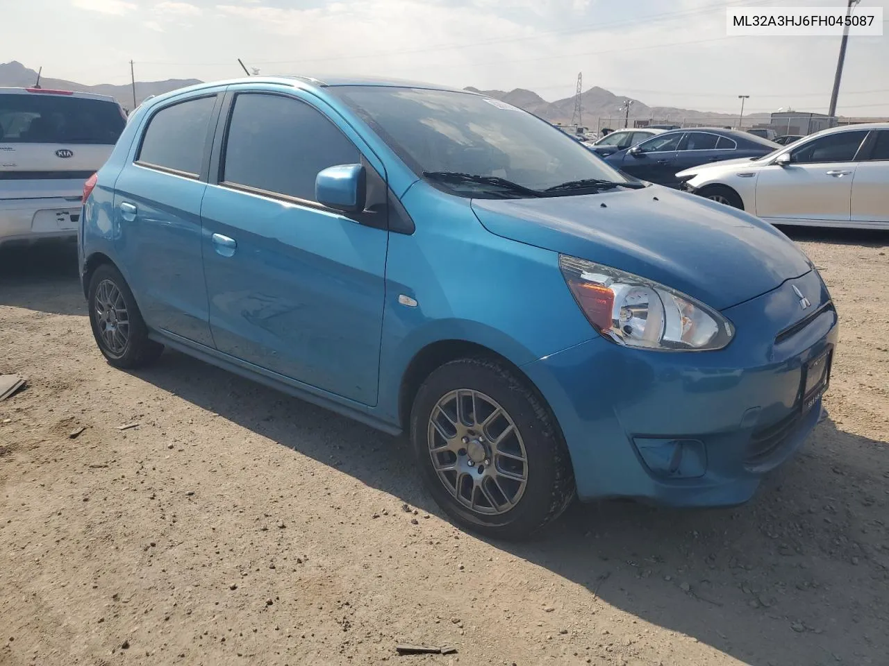 2015 Mitsubishi Mirage De VIN: ML32A3HJ6FH045087 Lot: 62675694