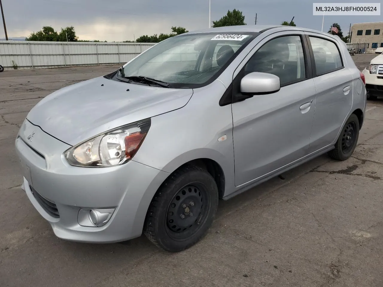 2015 Mitsubishi Mirage De VIN: ML32A3HJ8FH000524 Lot: 62956424